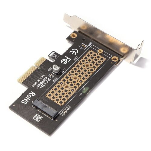 Carte d'extension PCIE SSD pour ordinateur de bureau, adaptateur PCI Express X4 X8 X16, M.2