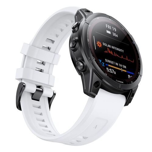 M6ca Bracelet En Silicone À Libération Rapide Bracelet Remplacement Bracelet 20mm Pour Garmin Fenix 7s/6s/6s Pro/5s/5s Plus/Descente