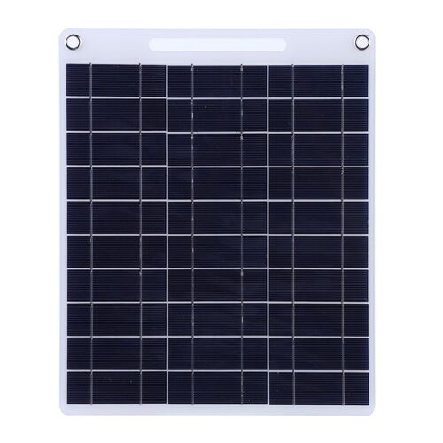 Panneau solaire en polysilicium, 30W, 5V, double USB, Flexible, Portable, pour l'extérieur, pour voiture, Camping, randonnée, voyage, chargeur de téléphone, vie