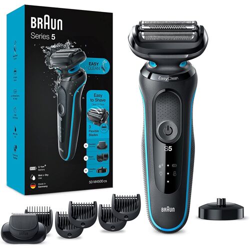 Rasoir Électrique Homme À Grille Sans Fil Menthe Braun Series 5 50-M4500cs