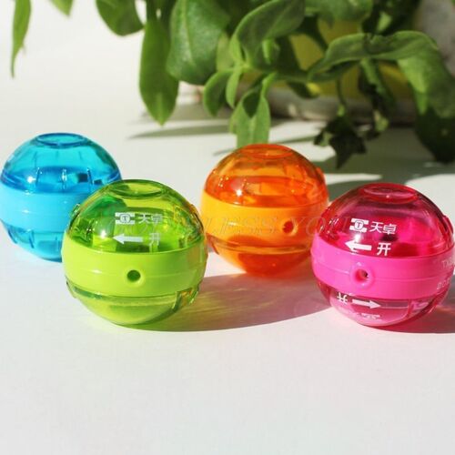 Mini Taille-Crayon Coloré Mignon 2.0mm, Double Trou, Fournitures Scolaires Et De Bureau, Papeterie Cadeau Pour Enfants, Couleur Aléatoire, Livraison Directe