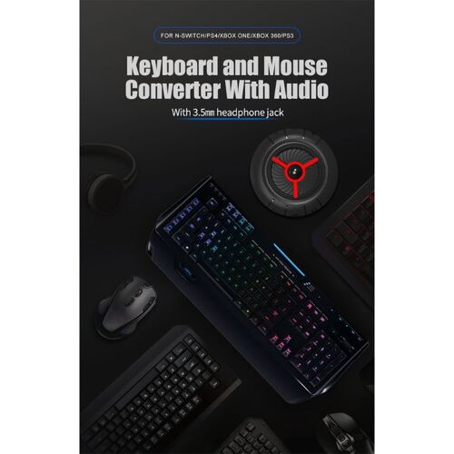 Contrôleur Mobile Pour Switch Ps4 Ps3 X-Box One 360 Convertisseur De Clavier Et De Souris