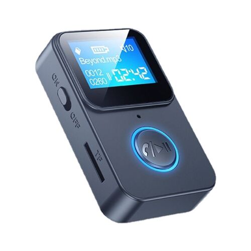 Petit appareil récepteur solide compatible Bluetooth, batterie 3.5 mAh, Jack 200mm, contrôle facile, autonomie de 10 M