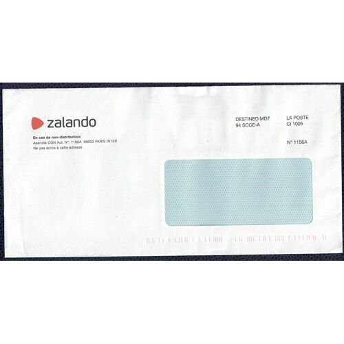 France Destineo Enveloppe Zalando Commerce Electronique