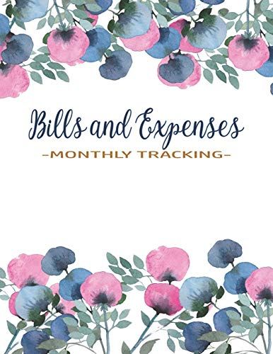 Bills And Expenses: Monthly Tracking: Income Tracker | Debt Log Tracker | Savings Tracker | Bills Tracker | Check Register | Bank Account Tracker | Monthly Budget