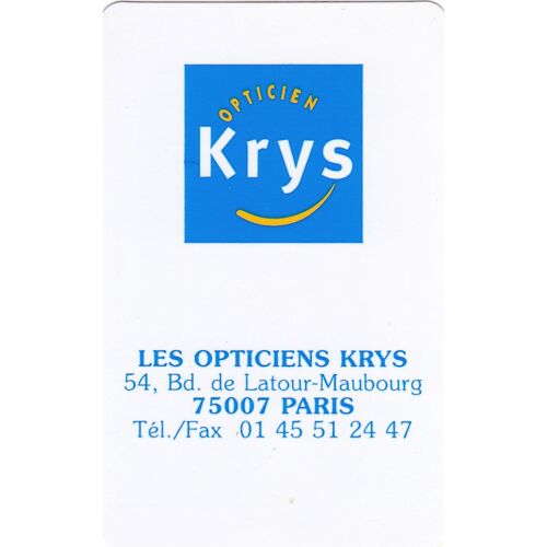 Calendrier De Poche 2002 Krys