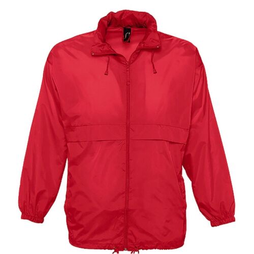 Veste Coupe-Vent Imperméable - Unisexe - 32000 - Rouge