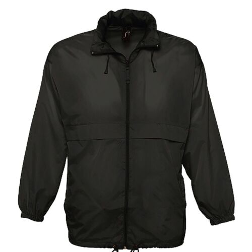 Veste Coupe-Vent Imperméable - Unisexe - 32000 - Noir