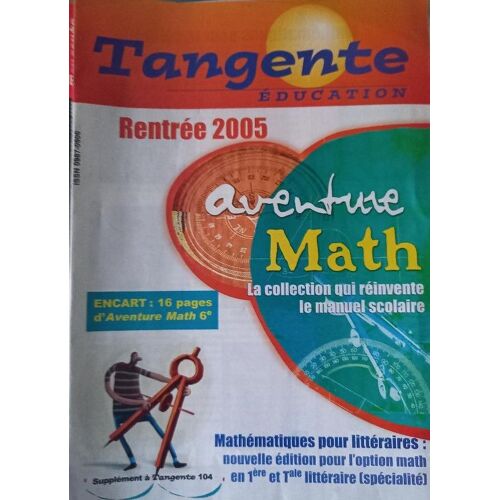 Supplément Au N°104 De La Revue Tangente