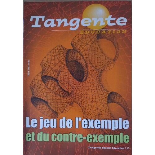 N°113 De La Revue Tangente Spécial Education