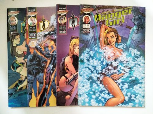 Danger Girl (1-4) Semic Éditions