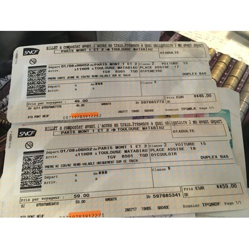 Billet De Train