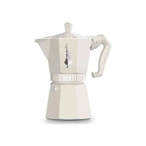 Cafetière italienne Bialetti Moka Exclusive 6 tasses Beige