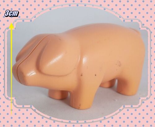 Pièces De Rechange - Playmobil 1 2 3 - La Ferme - Figurine Cochon