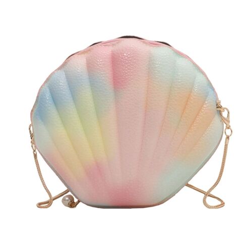 Gorgeous Chain Strap Cosmetic Bag Pearl Seashell Shoulder Bag For Valentines Day