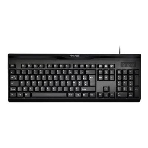 Suza Advance Starter - Clavier - USB - AZERTY - Français - noir
