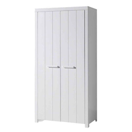 Armoire 2 Portes "Erik" 205cm Blanc