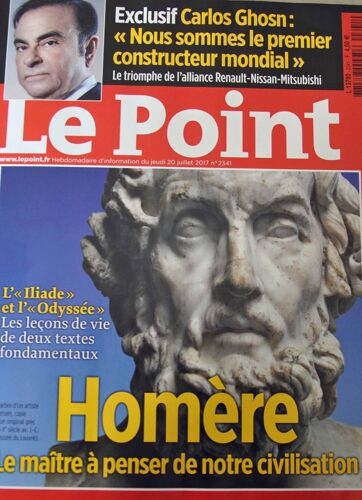 Le Point 2341 - Homère, Le Maître À Penser De Notre Civilisattion