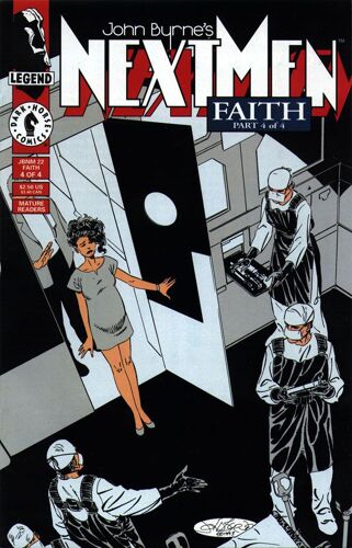 Next Men John Byrne's 22. Faith Part 4 Of 4 Dark Horse Comics 1994 - 239584 0 