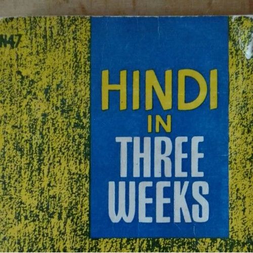Hindi In The Three Weeks