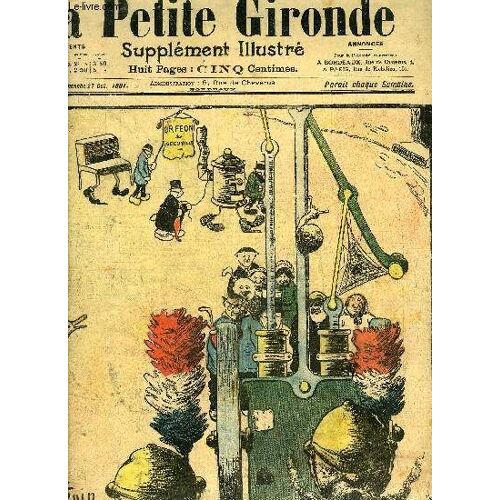 La Petite Gironde Supplement Illustre - 4eme Annee N° 43 Comment On Dessine L'histoire Dessin De Ed.Guenin - L'hydrocéphale - La Dizaine Du Marin - La Porteuse De Pains - Un Papa Méfiant - ...