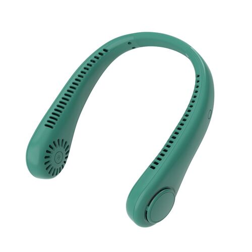 Ventilateur de voyage électrique sans lame en silicone, aste par USB, refroidissement d'été, sans lame, 3 vitesses, 1200mAh