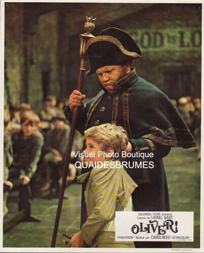Oliver ! : Photo D'exploitation Cinématographique - Format : 23,5x29 Cm - De Carol Reed Avec Mark Lester, Ron Moody, Shani Wallis, Oliver Reed, Jack Wild - 1968