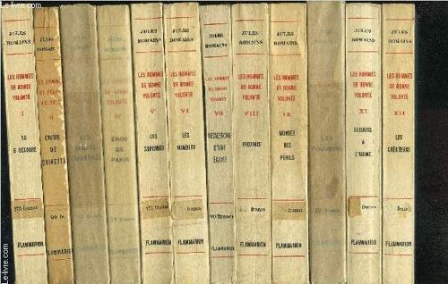 Les Hommes De Bonne Volonte- 27 Tomes En 27 Volumes- Complet- 1. Le 6 Octobre- 2. Crime De Quinette- 3. Les Amours Enfantines- 4. Eros De Paris- 5. Les Superbes- 6. Les Himbles- 7. Recherche ...