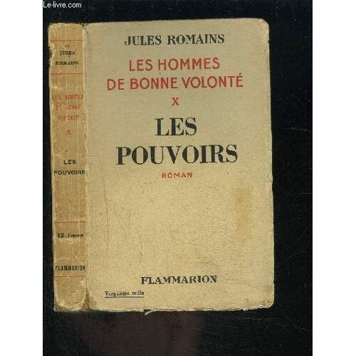 Les Hommes De Bonne Volonte- Tome 10- Vendu Seul- Les Pouvoirs