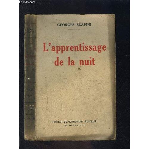 L Apprentissage De La Nuit