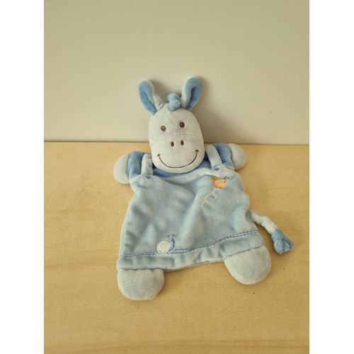 Doudou Cheval Bleu Nicotoy