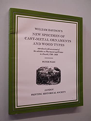 New Specimen Of Cast-Metal Ornaments And Wood Types