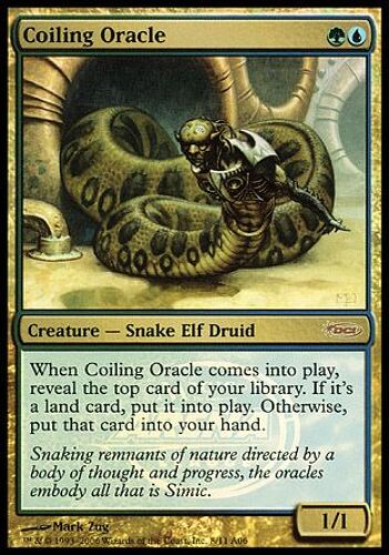 Coiling Oracle (Oracle Annelé) Arena Promo Foil - Magic
