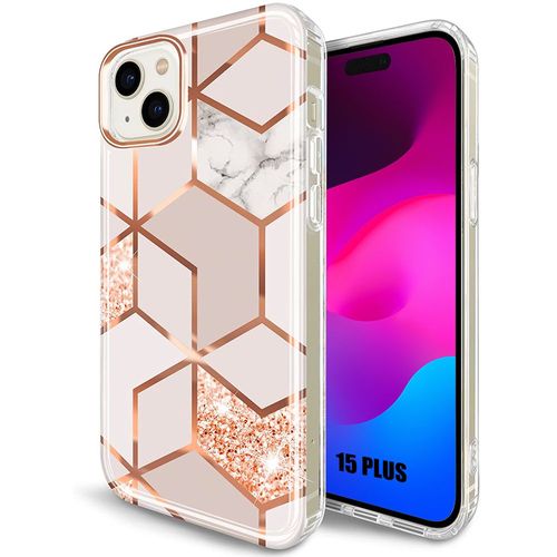 Coque Pour Iphone 15 Plus, Protection Slim Léger Souple Antichoc Rose - Booling