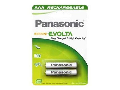 Panasonic - Batterie 2 x AAA - (rechargeables) - 800 mAh