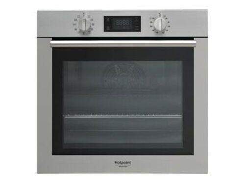 Hotpoint FA4 860 P IX - Four - intégrable - niche - largeur : 56 cm - profondeur : 55.5 cm - hauteur : 60 cm - avec système auto-nettoyant - classe A+ - acier inoxydable