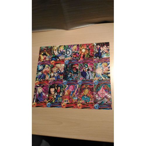 Dragon Ball Heroes God Mission Collection Complet Rare Set Hgd1