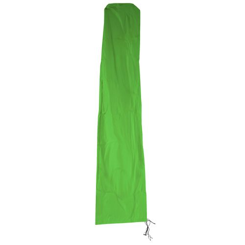 Housse De Protection Hwc Pour Parasol Jusqu'à 4,3 M (3x3 M), Gaine De Protection Avec Zip Vert
