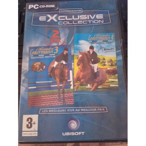 Alexandra Ledermann 3 Equitation Aventure + Alexandra Ledermann 4 Aventure Au Haras Pc