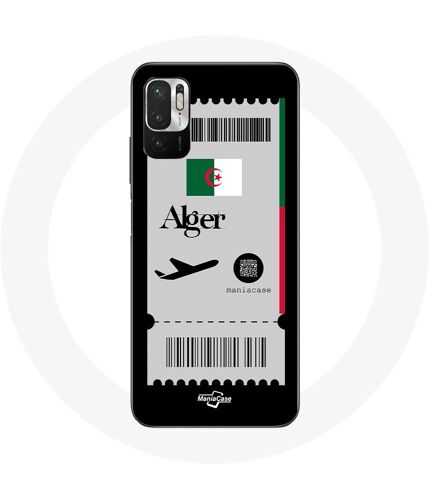 Coque Pour Xiaomi Redmi Note 10 5g Billet D'avion Algerie
