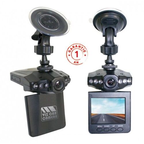 Venteo - Camera Viz Car - Caméra Personnelle De Sécurité Pour Votre Voiture - Vidéo Hd À Angle De 120°