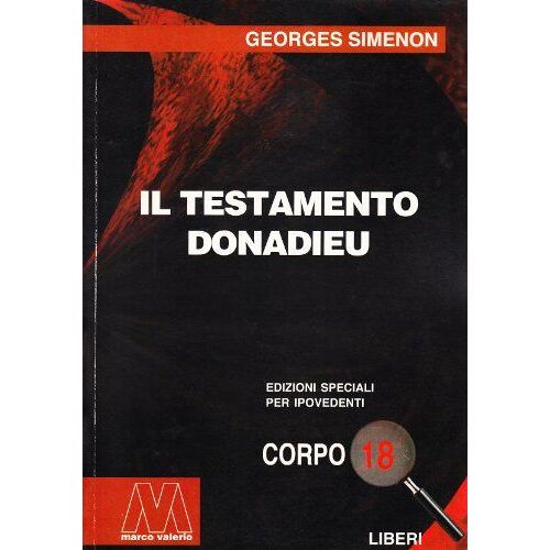 Simenon, G: Testamento Donadieu