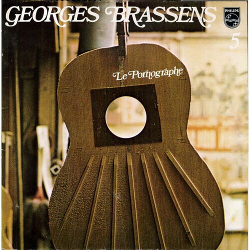 Georges Brassens - Disque Vinyle Lp 33 Tours - Philips 9101 047 - Volume 5
