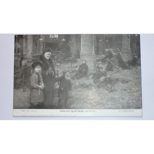Dans Une Église Belge 1915