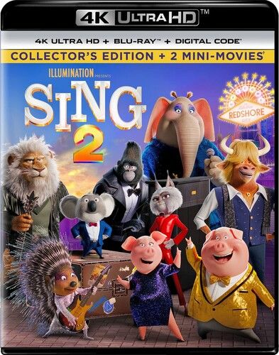 Sing 2 [Ultra Hd] With Blu-Ray, 4k Mastering, Digital Copy