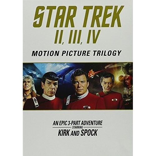 Star Trek: Motion Picture Trilogy Ii, Iii, Iv [Dvd] 3 Pack, Dolby, Dubbed, Re