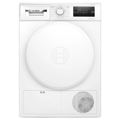 Sèche-linge Bosch Serie | 4 WTH8300DFR - hauteur : 85 cm - chargement frontal - blanc