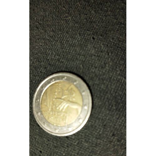 Pièce De 2 Euros Louis Braille