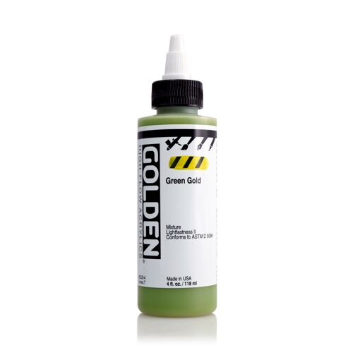 Encre Acrylic High Flow Golden Vii 119ml Vert Doré