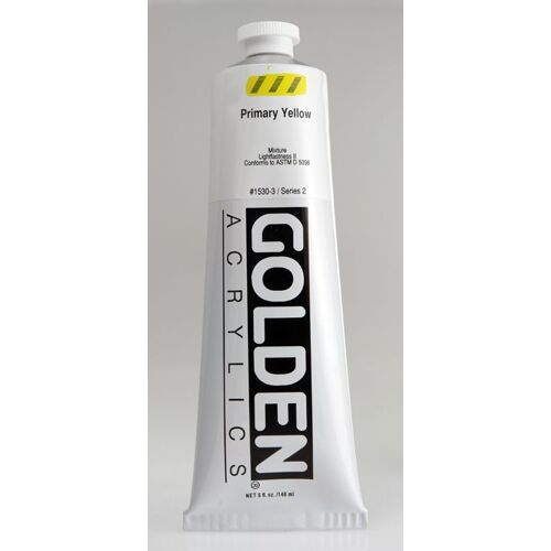 Peinture Acrylic Hb Golden Ii 150ml Jaune Primaire